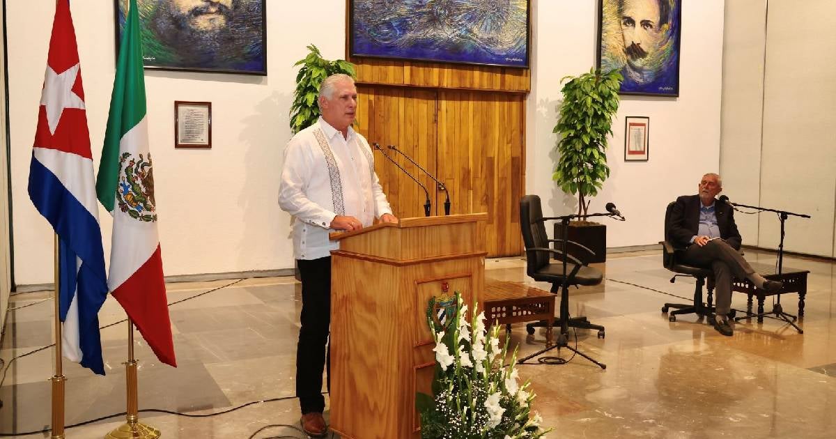 Cuban Leader Díaz-Canel in Mexico: "I'm Confident We Will Overcome"