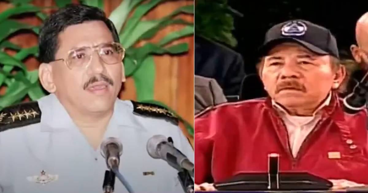 Humberto y Daniel Ortega © Collage/Redes Sociales