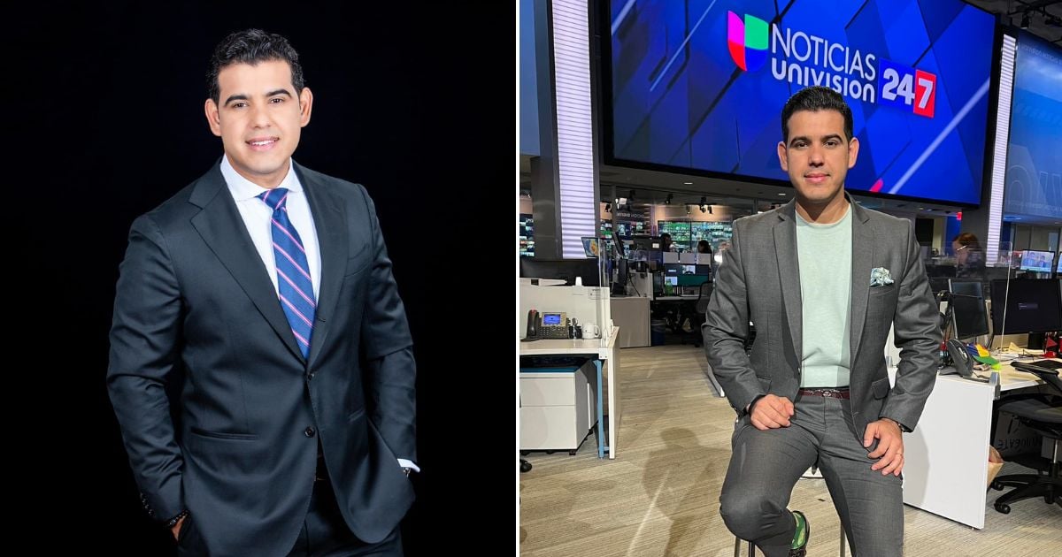 Javier Díaz Takes Over as News Anchor from Mario Vallejo at Univision