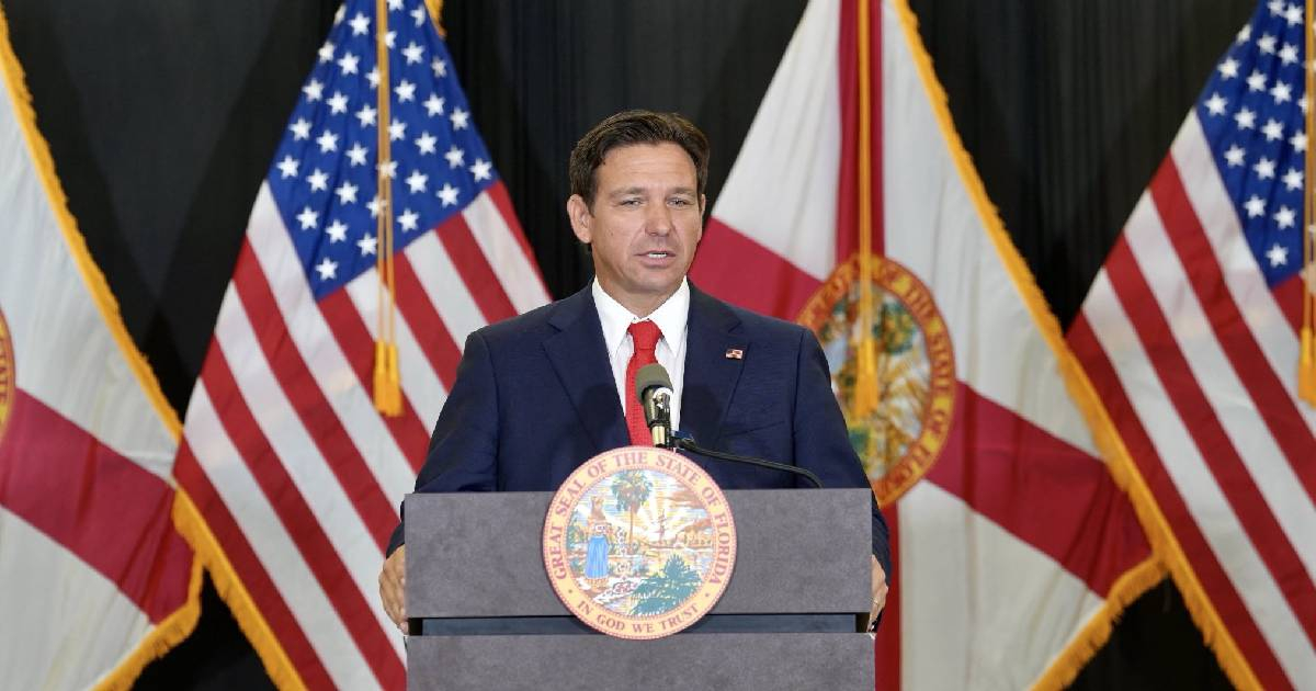 Ron DeSantis © X/@GovRonDeSantis