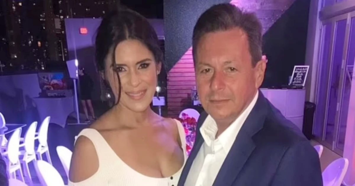 Sergio Pino y su esposa, Tatiana Pino © YouTube/Screenshot-Telemundo51