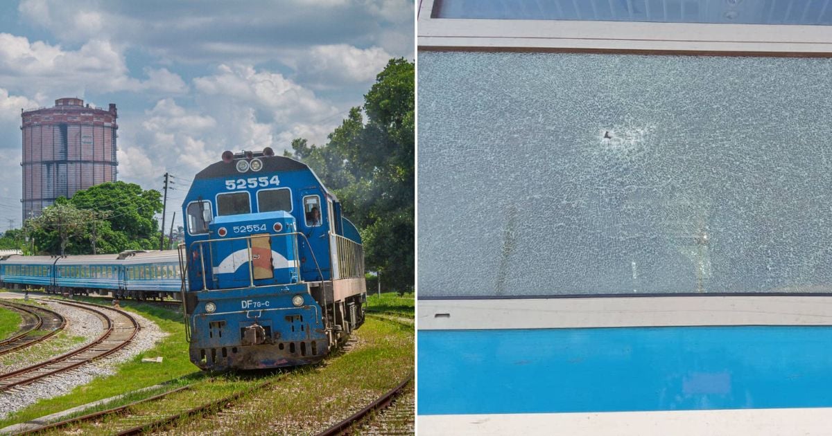 Stones Thrown at Havana to Bayamo Train