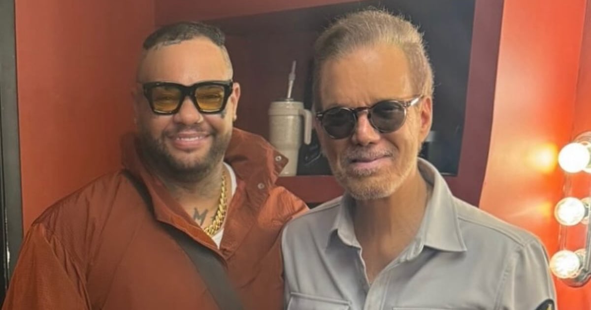 Willy Chirino y El Taiger © Facebook / Willy Chirino