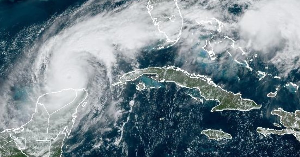 Imagen satelital © NOAA