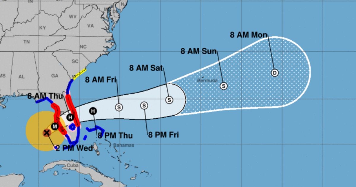 Milton Downgraded to Category 3 Hurricane with Winds of 124 mph