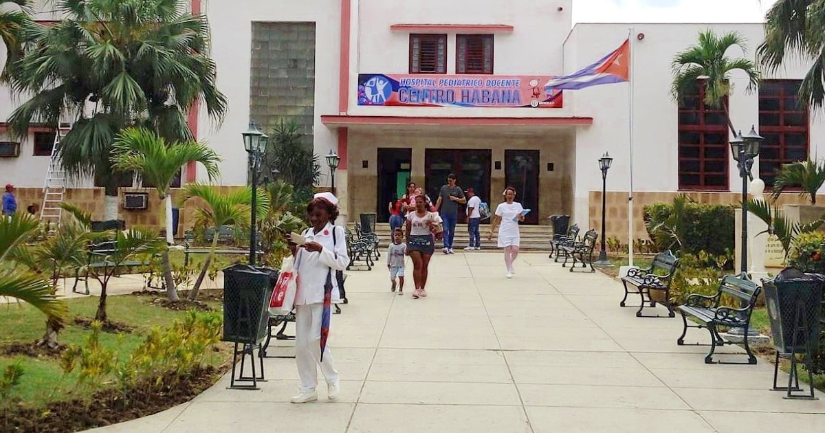 Hospital infantil en La Habana (Imagen de referencia) © Facebook / Hospital Pediátrico de Centro Habana