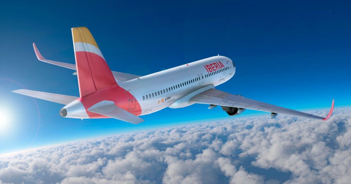 Aeronave de Iberia (imagen de referencia) © iberia.com