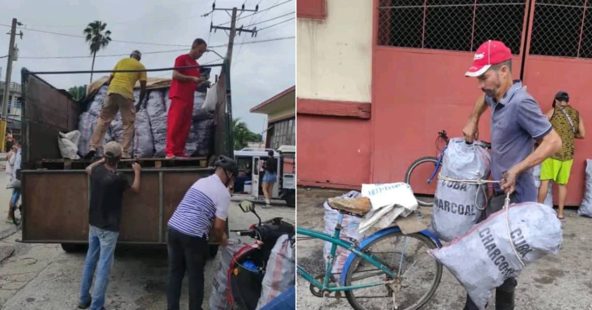 Venta de carbón en Santa Clara © Facebook/Dilky Ponce