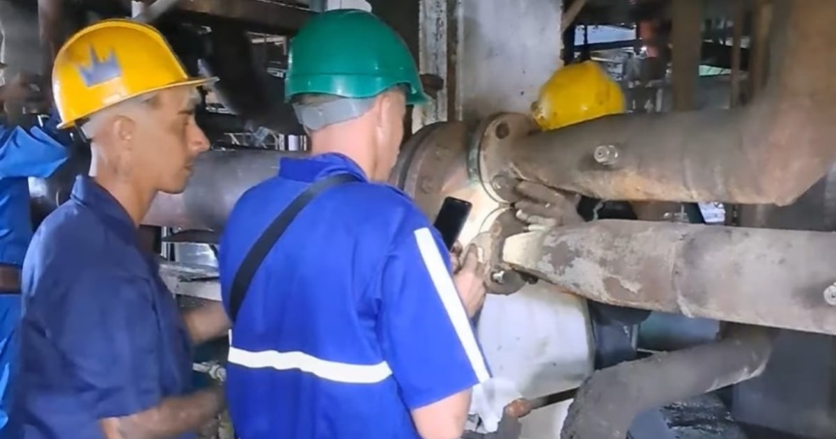 Trabajadores de la Unión Eléctrica © YouTube/Screenshot-Canal Caribe