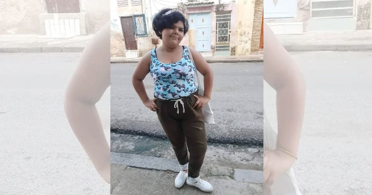 Joven de 20 años desaparecida en La Habana © Facebook / Aliusky Navas Sardina 