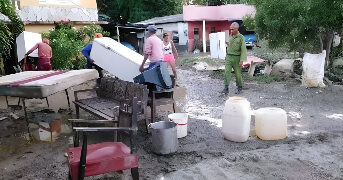 Desastre tras paso del huracán Oscar © Facebook / Miguel Noticias