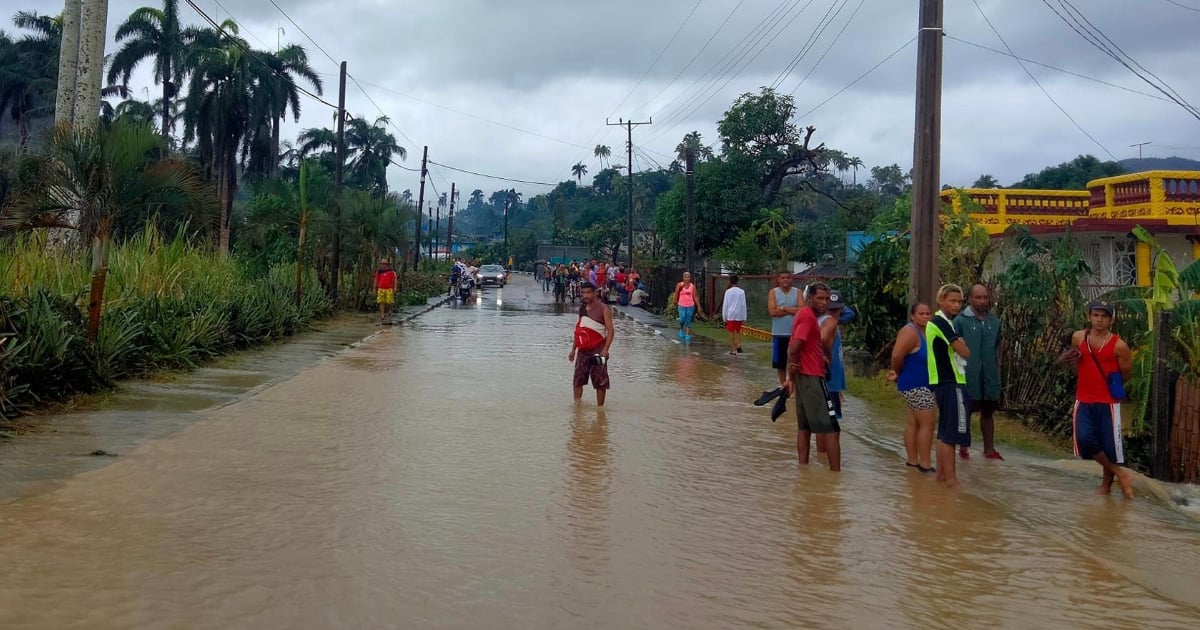 Inundaciones en Baracoa © Facebook / Primada Visión