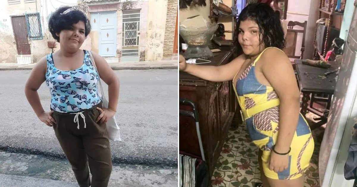 Milena Álvarez Navas se llama la joven desaparecida © Collage Facebook / Aliusky Navas Sardina