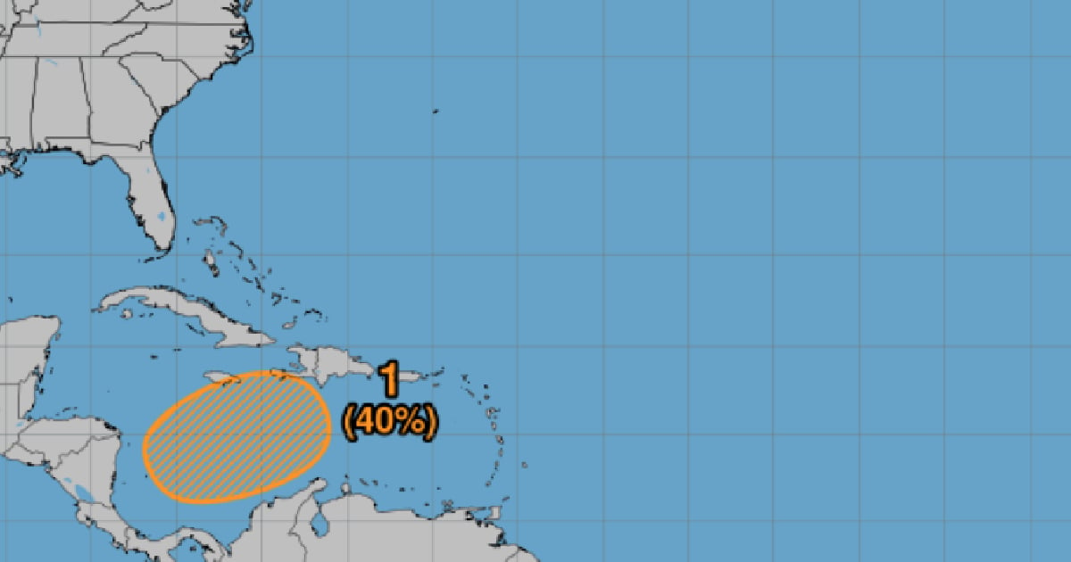 Potential Low-Pressure System South of Cuba Under Watch