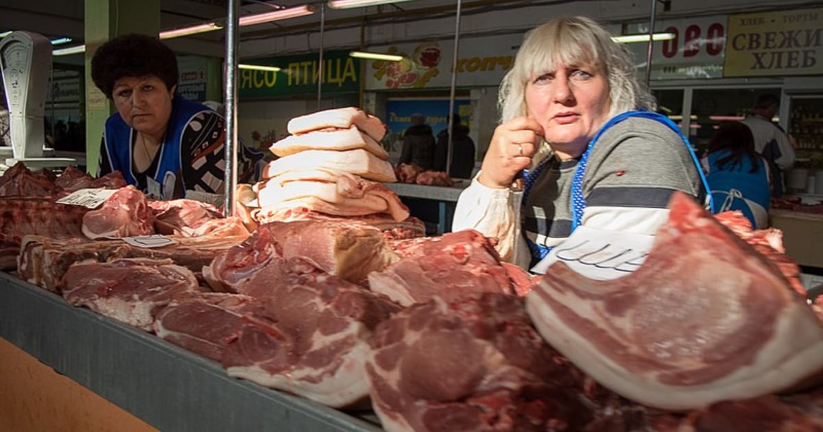 Flikr/sovraskin © Mercado de alimentos de Vologda, Rusia