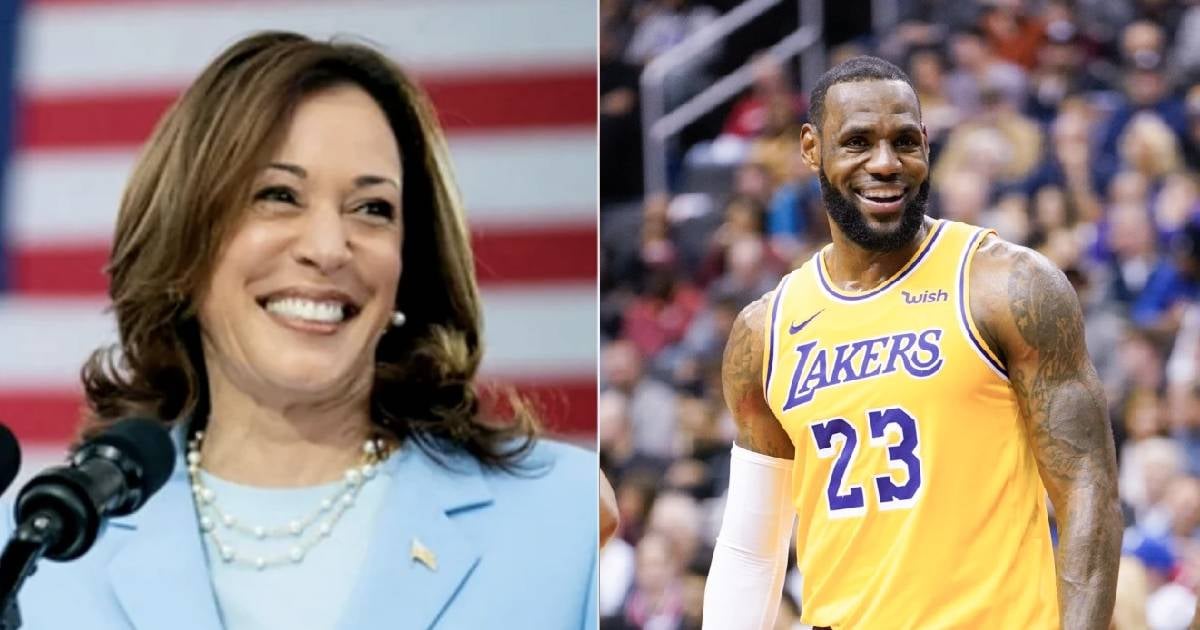 LeBron James Urges Support for Kamala Harris: "I Think About My Kids and Family"