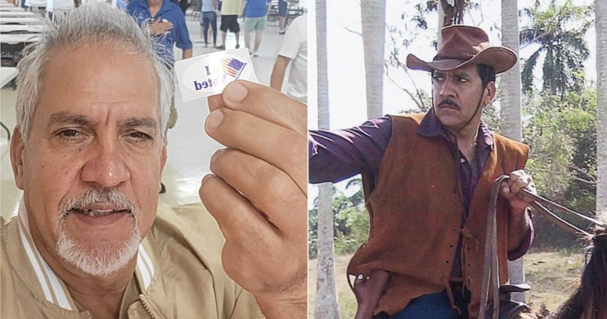 Cuban Actor Armando Tomey Casts His First Presidential Vote at 69