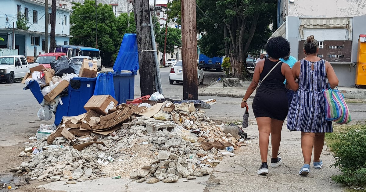 Basura en las calles de La Habana (Imagen de referencia) © CiberCuba 