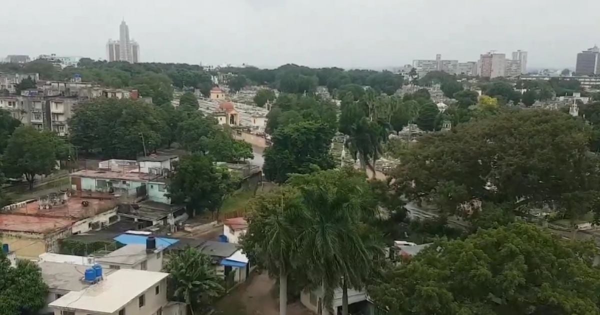 Efectos de huracán rafael en La Habana © Captura X / Fabiola López