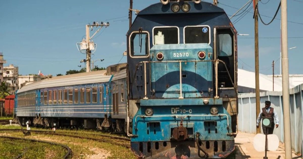 Tren en Cuba (imagen de referencia) © Eduardo Rodríguez Dávila / Facebook 