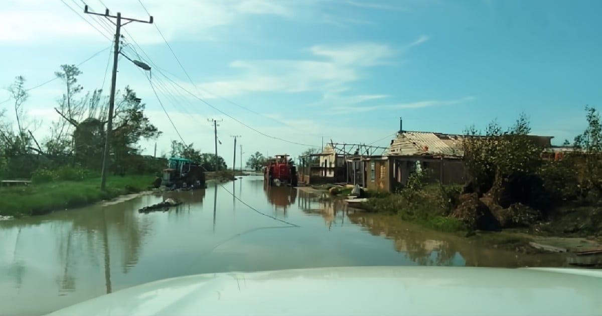 Coastal Areas in Artemisa Struggle with Flooding Days After Hurricane Rafael