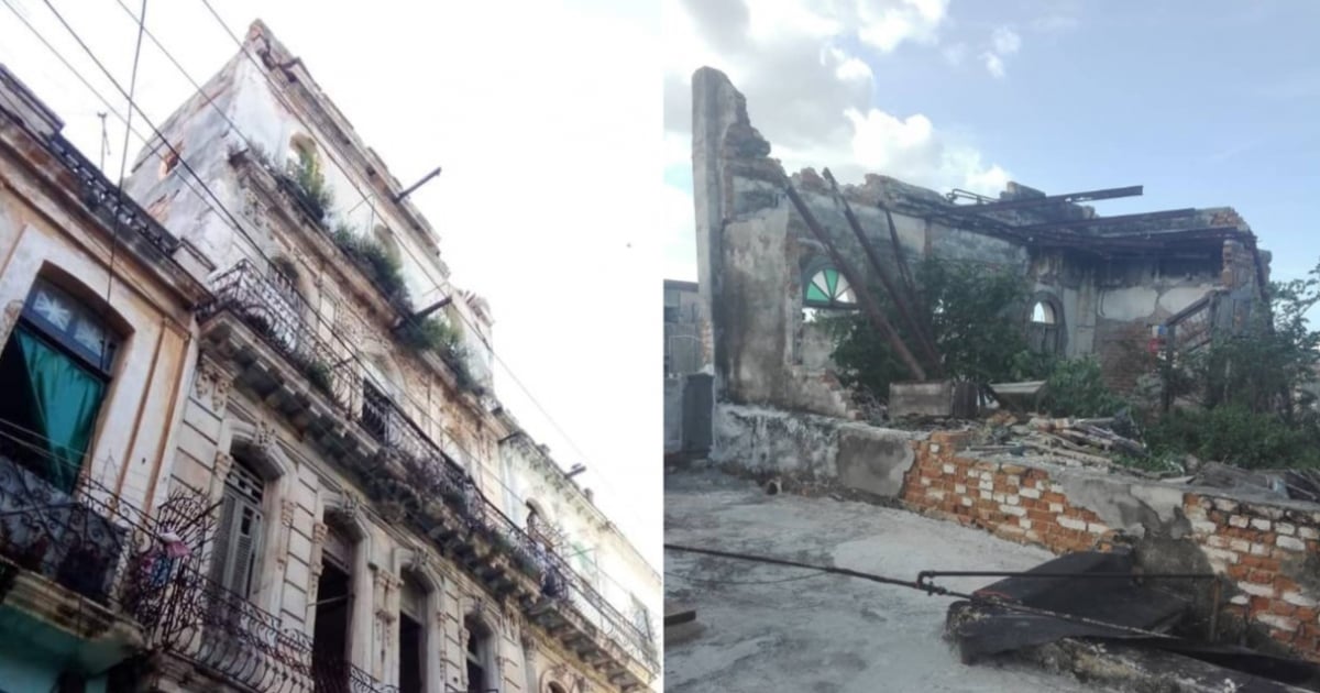 Imminent Collapse Threatens Residents in Historic Havana Building