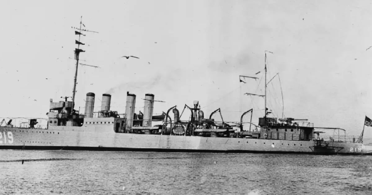 USS Edsall, American WWII Warship, Located in Indian Ocean Depths