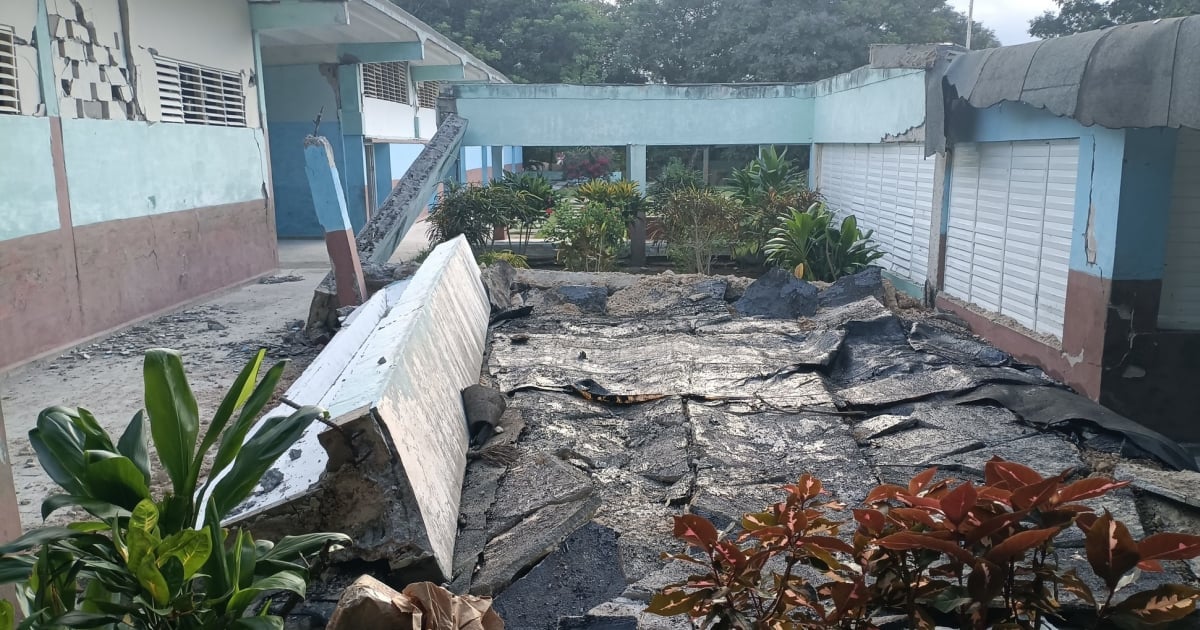 Daños ocasionados por los terremotos en Granma © CMKX Radio Bayamo / Facebook