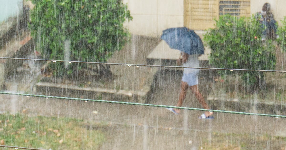 Lluvias en La Habana (Imagen de referencia) © CiberCuba