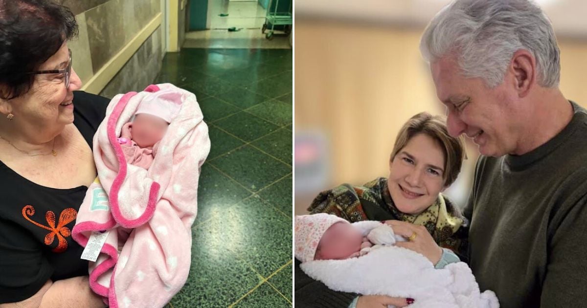 Díaz-Canel Celebrates Granddaughters' Birth: "In Tough Times, Nothing Brings Me More Comfort"