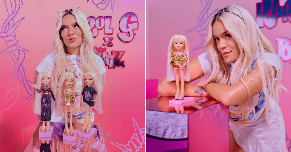 Karol G y su colección de muñecas Bratz © Instagram / Karol G