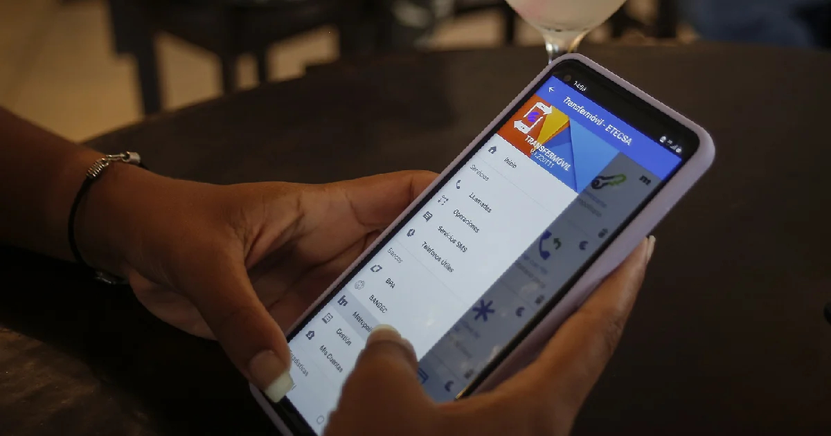 Plataforma Transfermóvil © X/Comunicador Etecsa