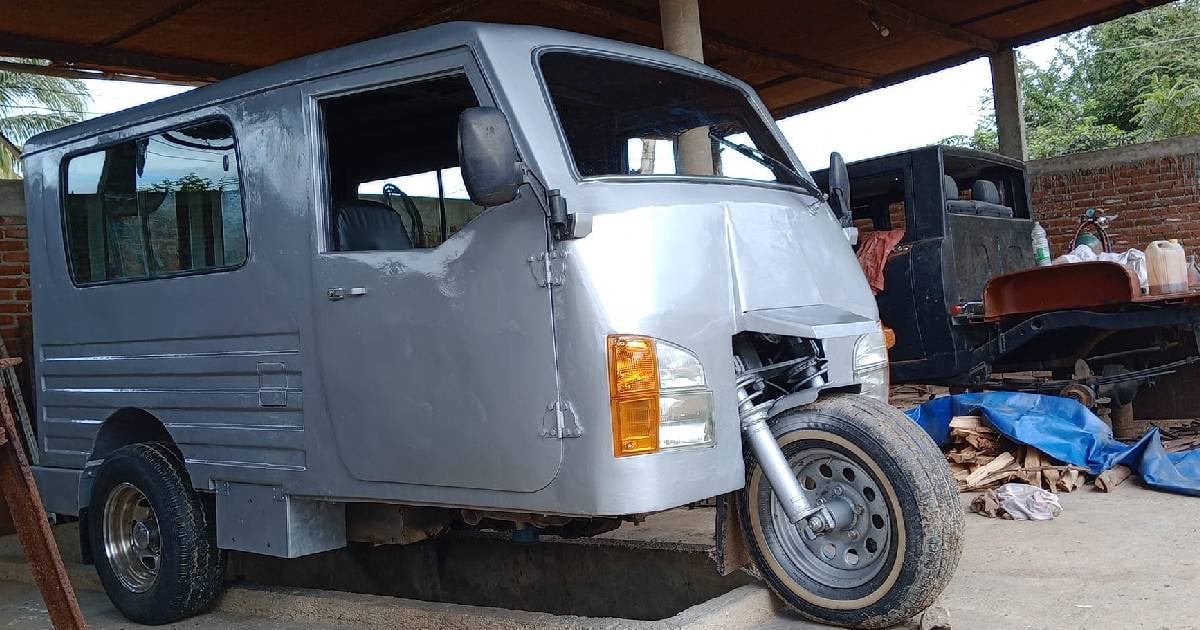 Cuban Creativity on Wheels: The Unique Tricycle Crafted in Santa Clara