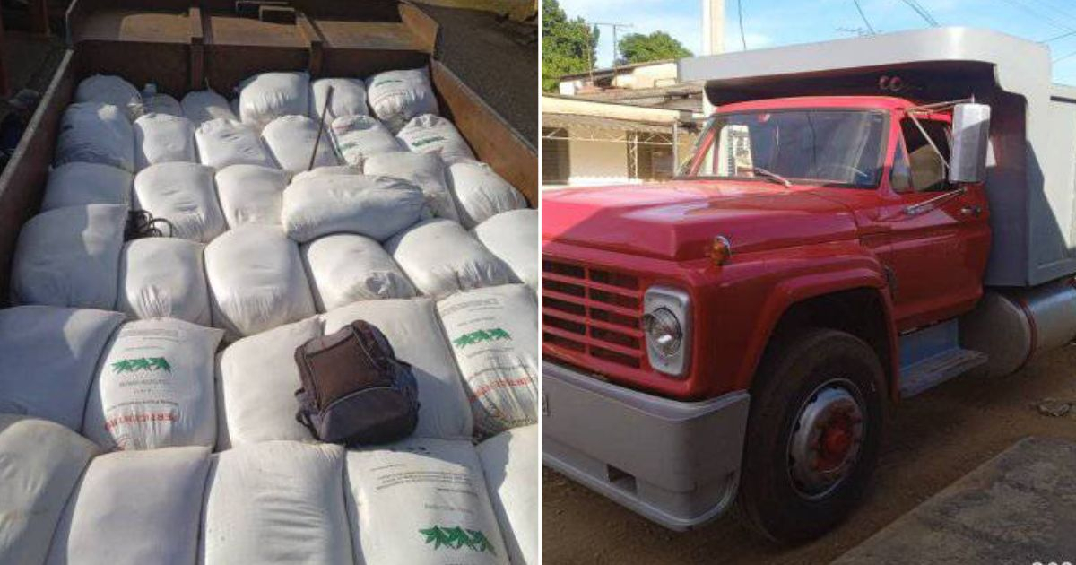 Confiscation of 15 Tons of Illegally Transported Rice in Cienfuegos