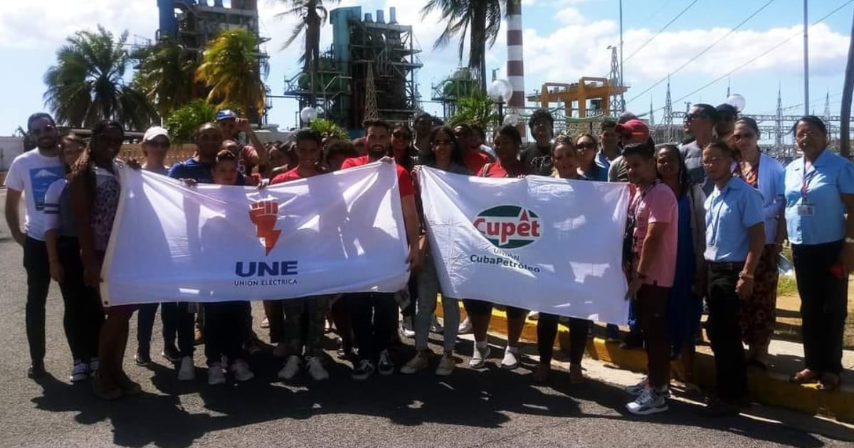 Trabajadores de la Unión Eléctrica (Imagen referencial) © Unión Eléctrica UNE / Facebook