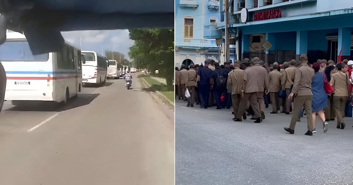 Cuban Regime Deploys Military Transport for "March of the Combative People" in Havana