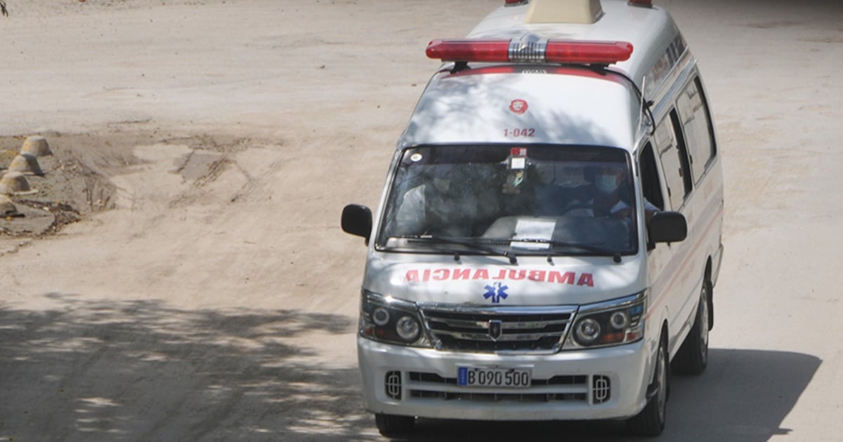 Ambulancia en Cuba (Imagen de referencia) © Periódico 26 / Reynaldo López Peña 