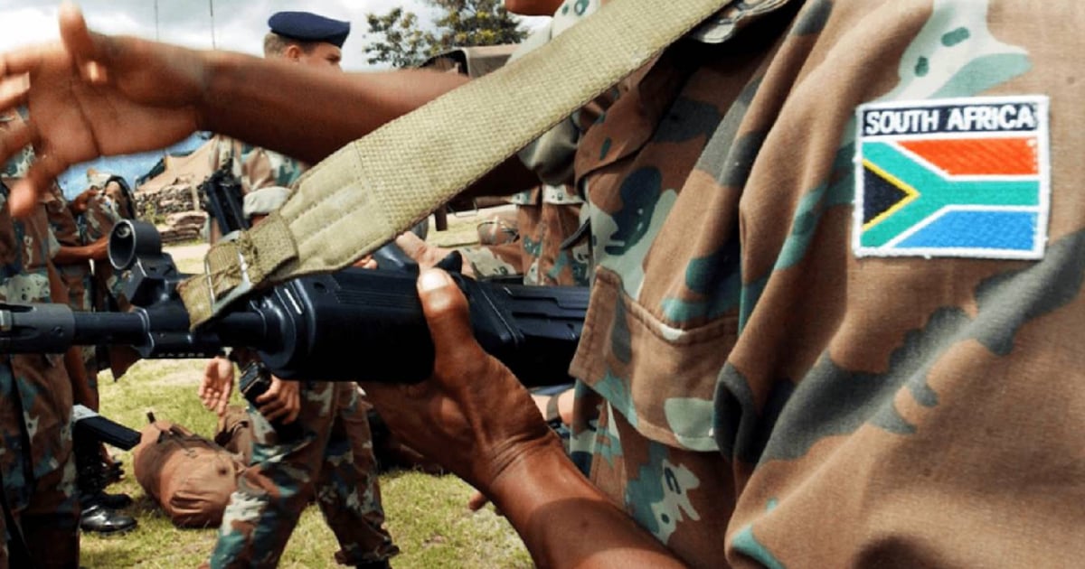 Militares sudafricanos © News 24