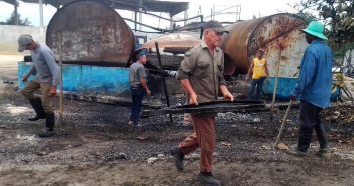 Explosion Leaves Asphalt Plant in Sancti Spíritus Devastated