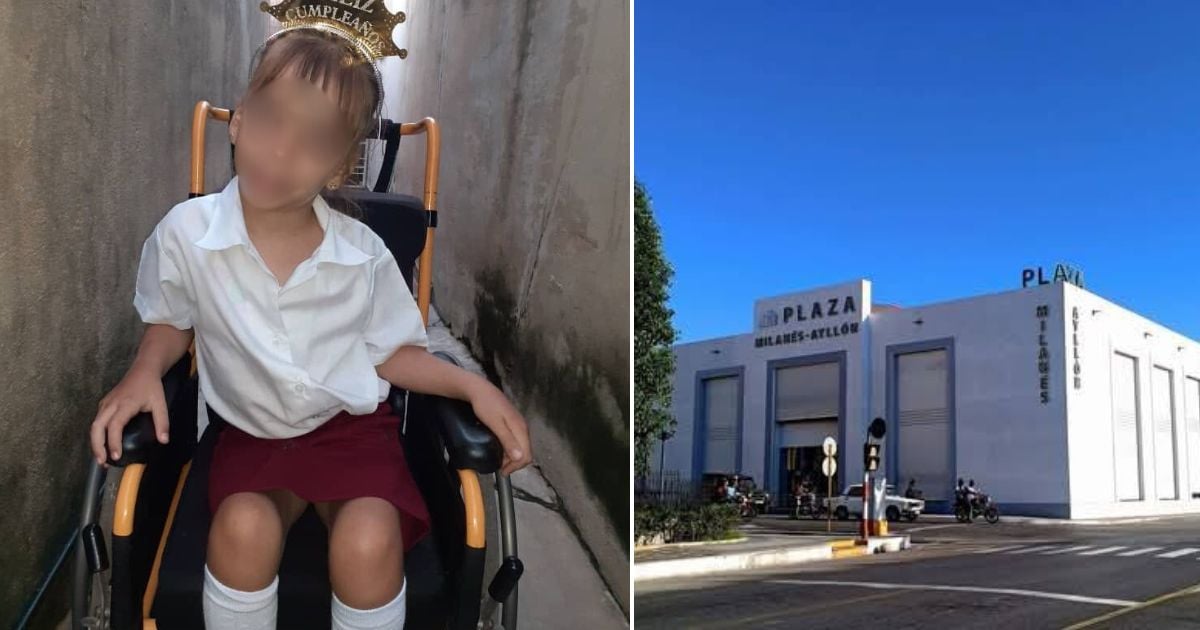 Denied Entry: Disabled Girl Barred from MLC Store in Matanzas