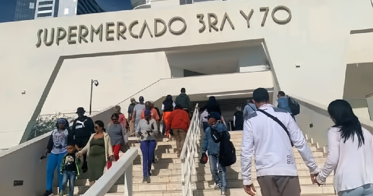 Supermercado de 3ra y 70 en La Habana © Facebook/Las Cosas de Fernanda