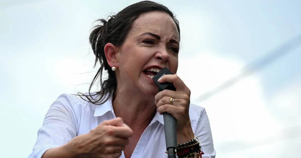 María Corina Machado © X/Luis Aníbal Rincón Arguello