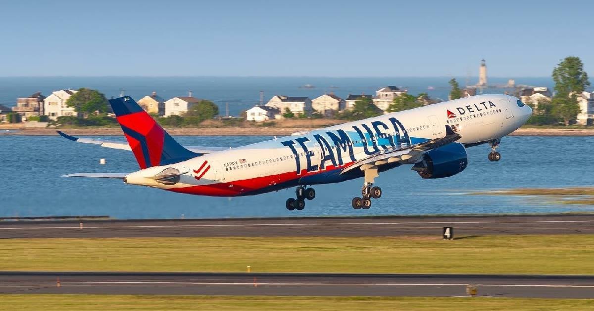 Avión de la aerolínea estadounidense Delta © Facebook/Delta Air Lines