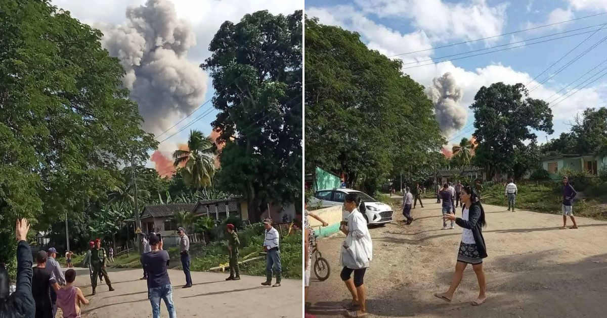 Explosión en Melones, Holguín © Collage Facebook / CubaNet