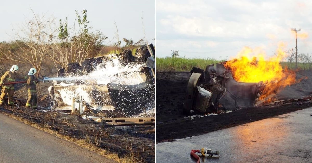 Fatal Crash of Fuel Tanker in Matanzas Leaves One Dead, Another Injured