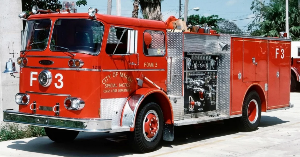 Camión de bomberos de Miami (Imagen de referencia) © Facebook / Miami Fire Rescue