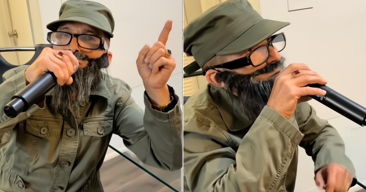 Fidel Castro Impersonator Mocks Return of I-220A Holders, Goes Viral: "Welcoming Them with Open Arms"