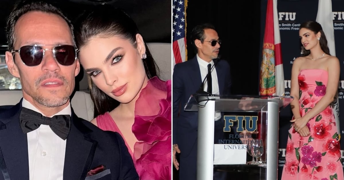 Marc Anthony Causes Stir During Tribute to Wife Nadia Ferreira Over Her Surname