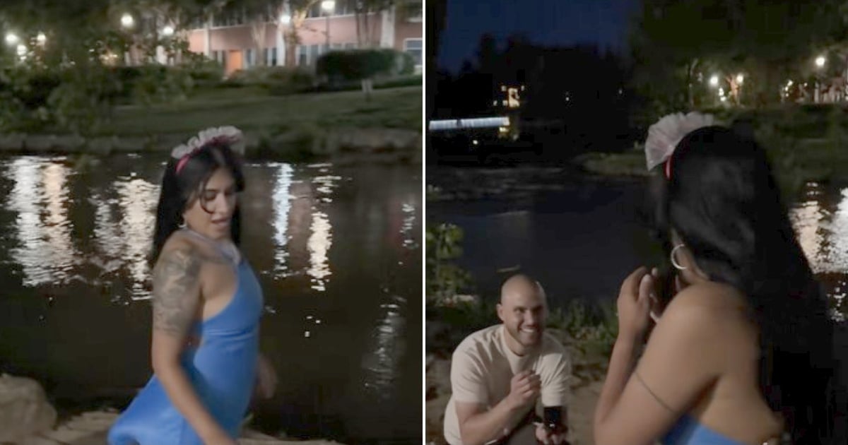 A Birthday Photo Shoot Turns Into a Surprise Engagement