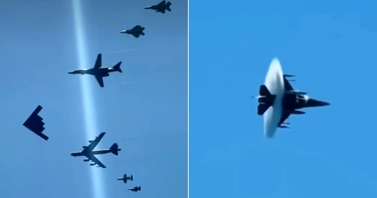 U.S. Showcases Its Aerial Military Might in Miami with Historic Formation